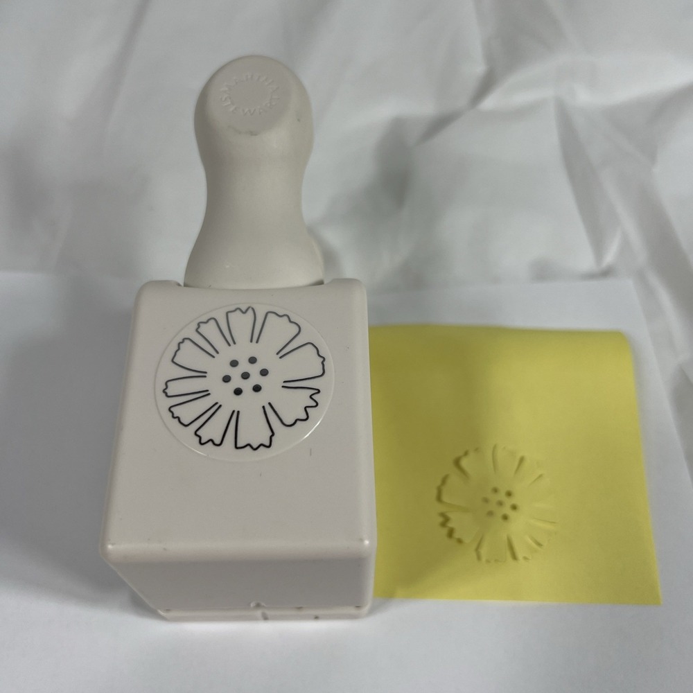Martha Stewart POP UP COSMOS Double Craft Punch 1‎ 1/4" FLOWER Paper Crafting - Picture 2 of 12